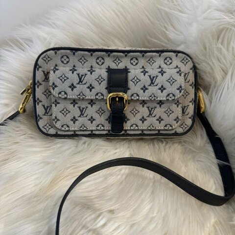 Monogram Mini Lin Juliette 單寧肩背包
