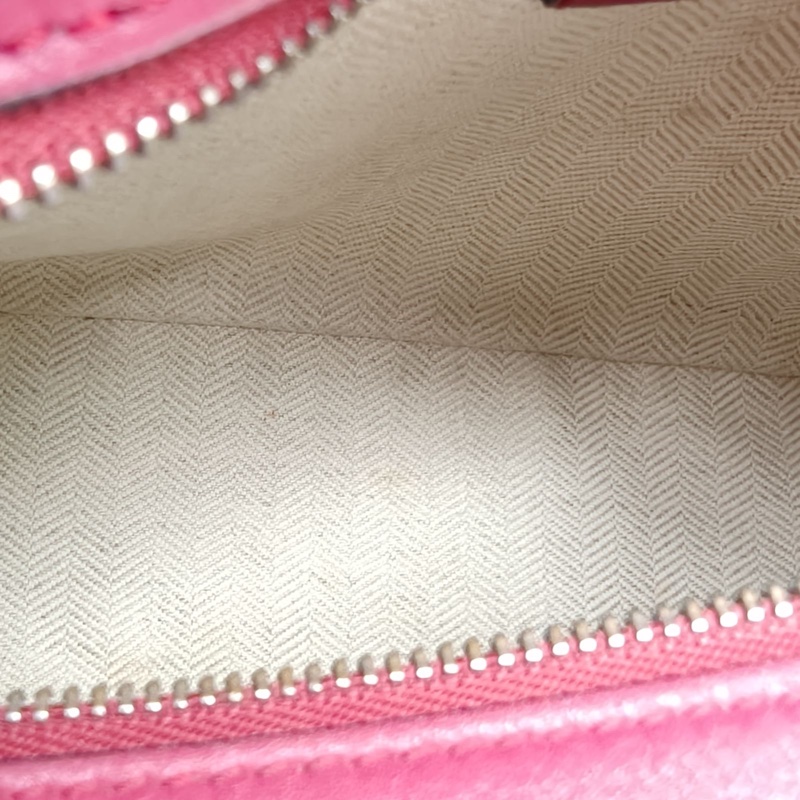 LOEWE Puzzle18幾何包迷你MINI烏梅紫牛皮肩背包-4