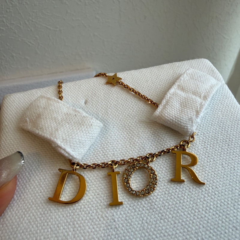 迪奧 超美項鍊 沒用過-3