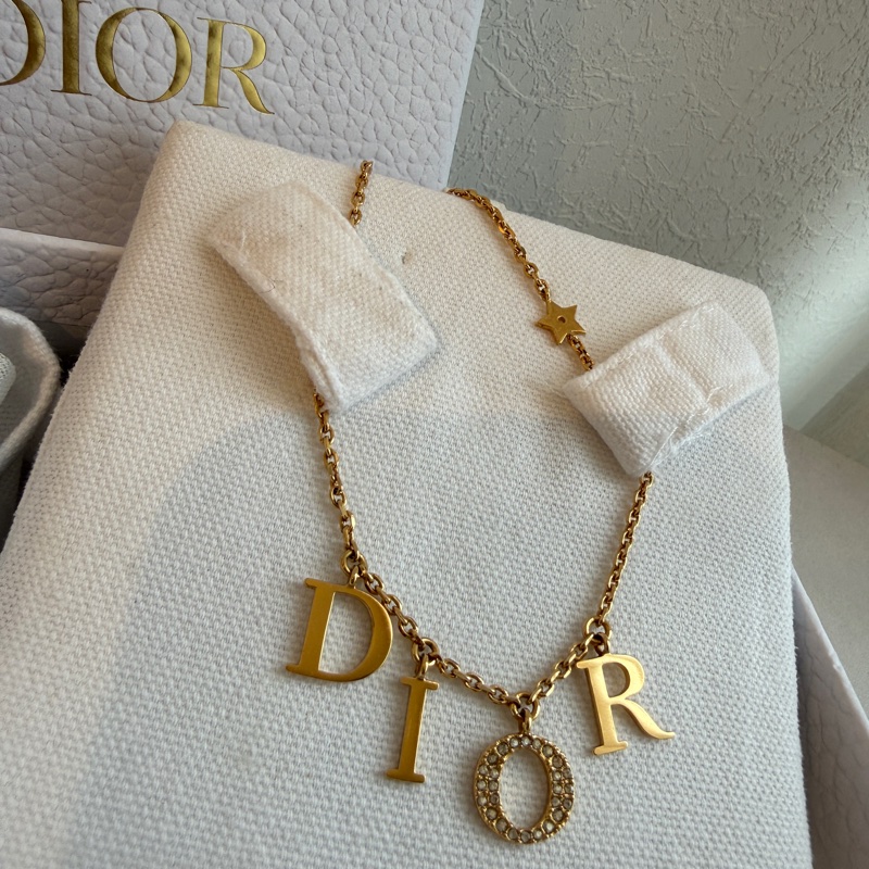 迪奧 超美項鍊 沒用過-5