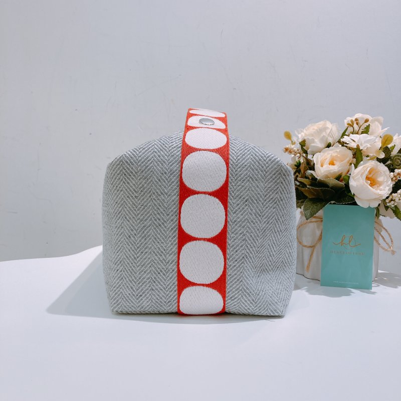 TW4735 Hermes 愛馬仕 飯盒包 大號 動物部落系列Animaux Blacks Case Large Cotton Granit-4