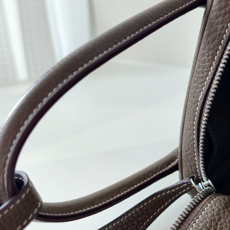 愛馬仕/Hermes 大象灰銀扣lindy30 c刻 2018年 尺寸：30×19×16cm 98新-13