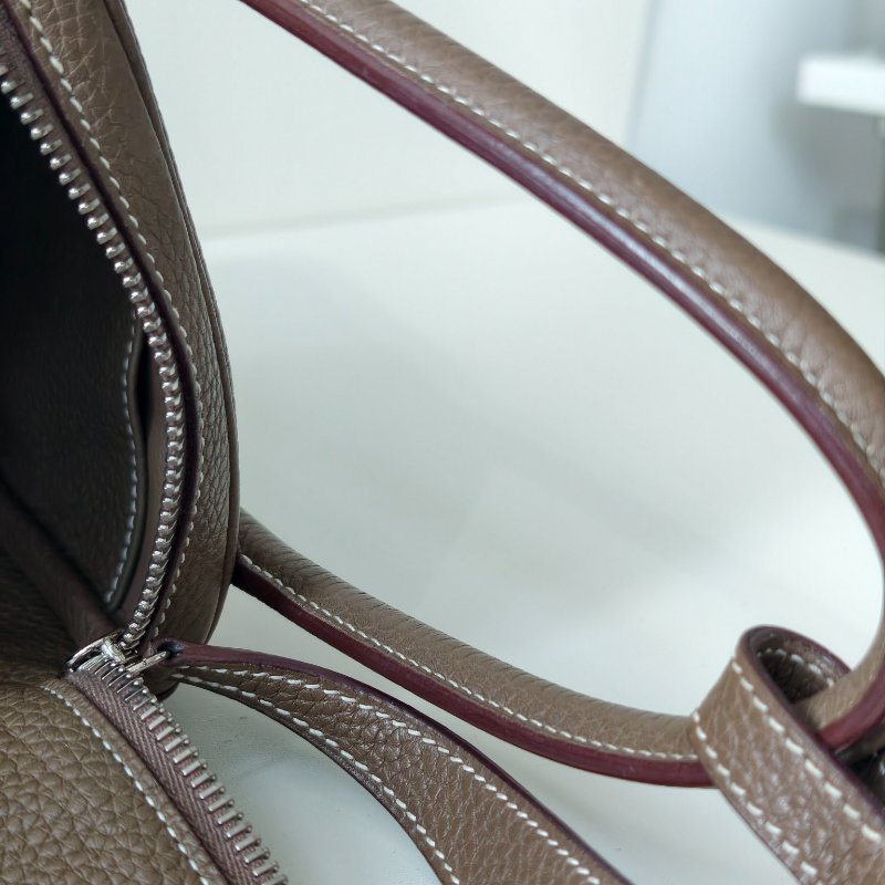 愛馬仕/Hermes 大象灰銀扣lindy30 c刻 2018年 尺寸：30×19×16cm 98新-24