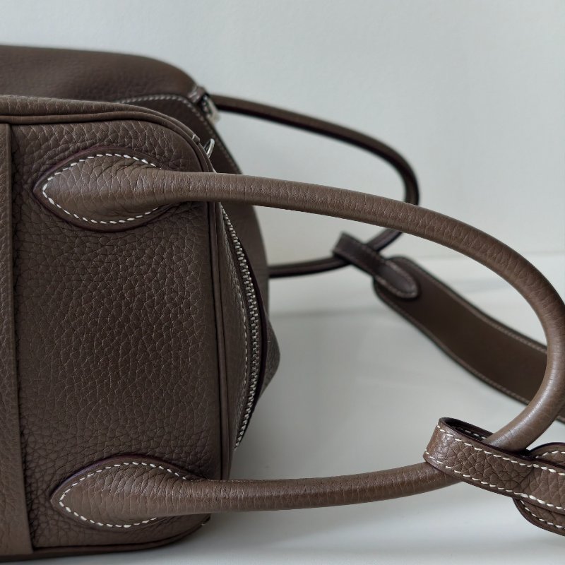 愛馬仕/Hermes 大象灰銀扣lindy30 c刻 2018年 尺寸：30×19×16cm 98新-26