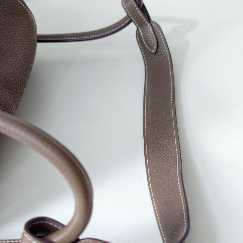 愛馬仕/Hermes 大象灰銀扣lindy30 c刻 2018年 尺寸：30×19×16cm 98新-27
