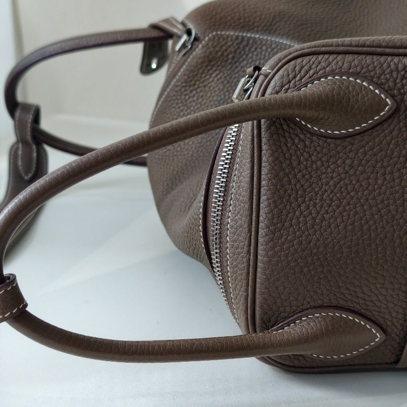 愛馬仕/Hermes 大象灰銀扣lindy30 c刻 2018年 尺寸：30×19×16cm 98新-28