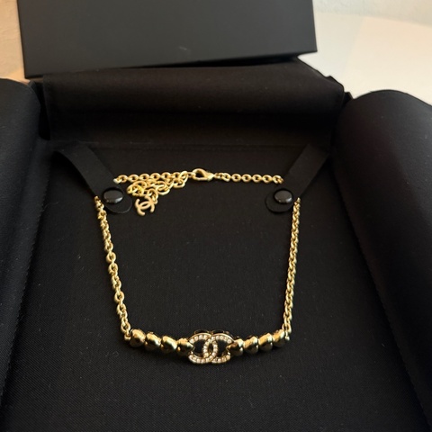 Chanel 淡金愛心項鍊 ❤️❤️❤️❤️