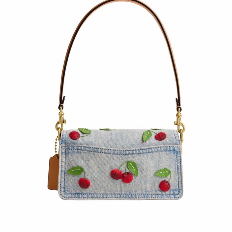 Coach 女士 Tabby 櫻桃刺繡單肩包均碼碼20cm*7cm*10.8cm-2