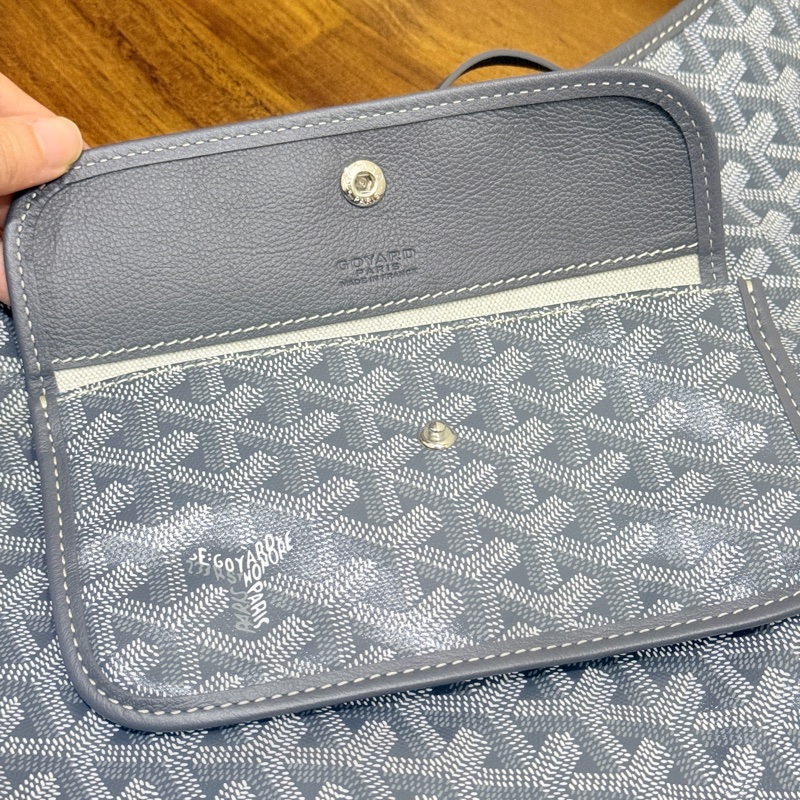 未使用品✨超賠售Goyard hobo灰色 好裝又好揹 最耐看的灰色🩶真的好難買啊啊啊-4