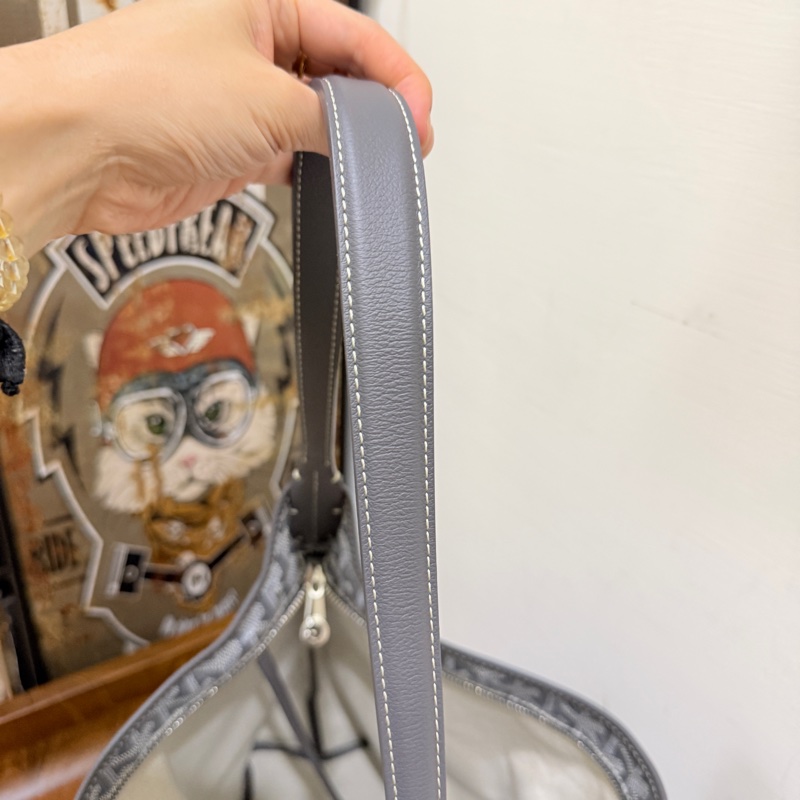 未使用品✨超賠售Goyard hobo灰色 好裝又好揹 最耐看的灰色🩶真的好難買啊啊啊-12
