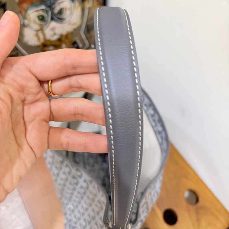 未使用品✨超賠售Goyard hobo灰色 好裝又好揹 最耐看的灰色🩶真的好難買啊啊啊-13