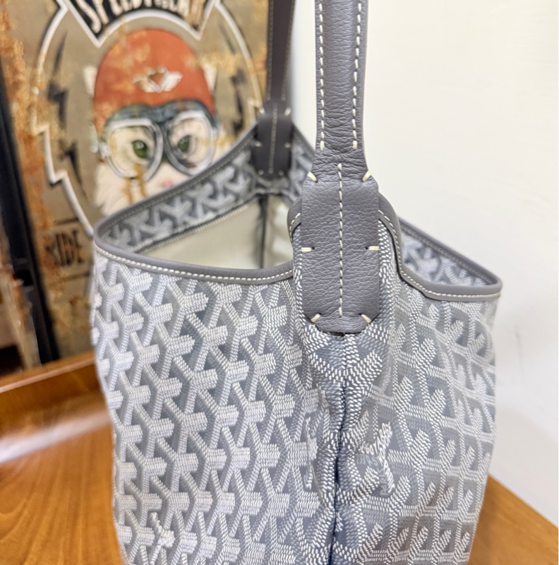 未使用品✨超賠售Goyard hobo灰色 好裝又好揹 最耐看的灰色🩶真的好難買啊啊啊-15