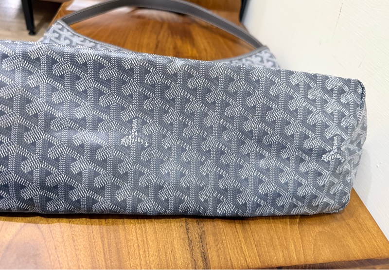 未使用品✨超賠售Goyard hobo灰色 好裝又好揹 最耐看的灰色🩶真的好難買啊啊啊-18