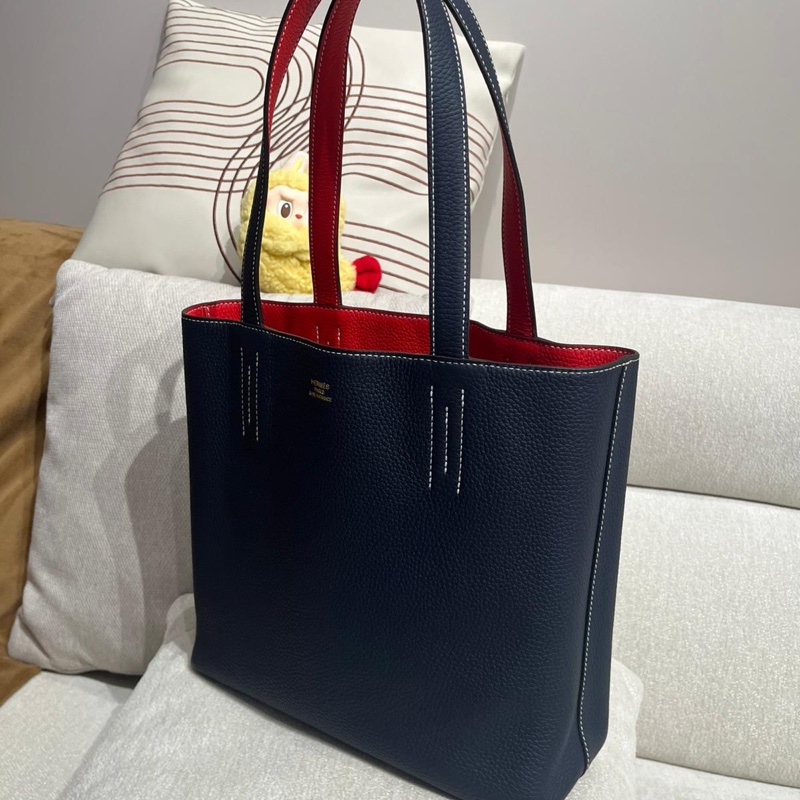 Hermes Double sens 28 tote bag STAMP X-3