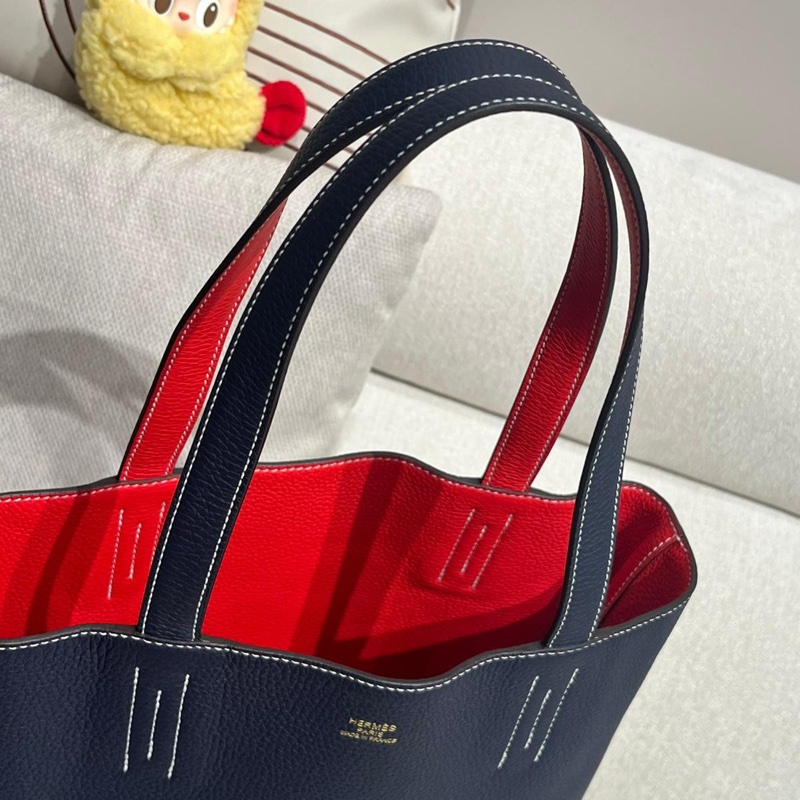 Hermes Double sens 28 tote bag STAMP X-4