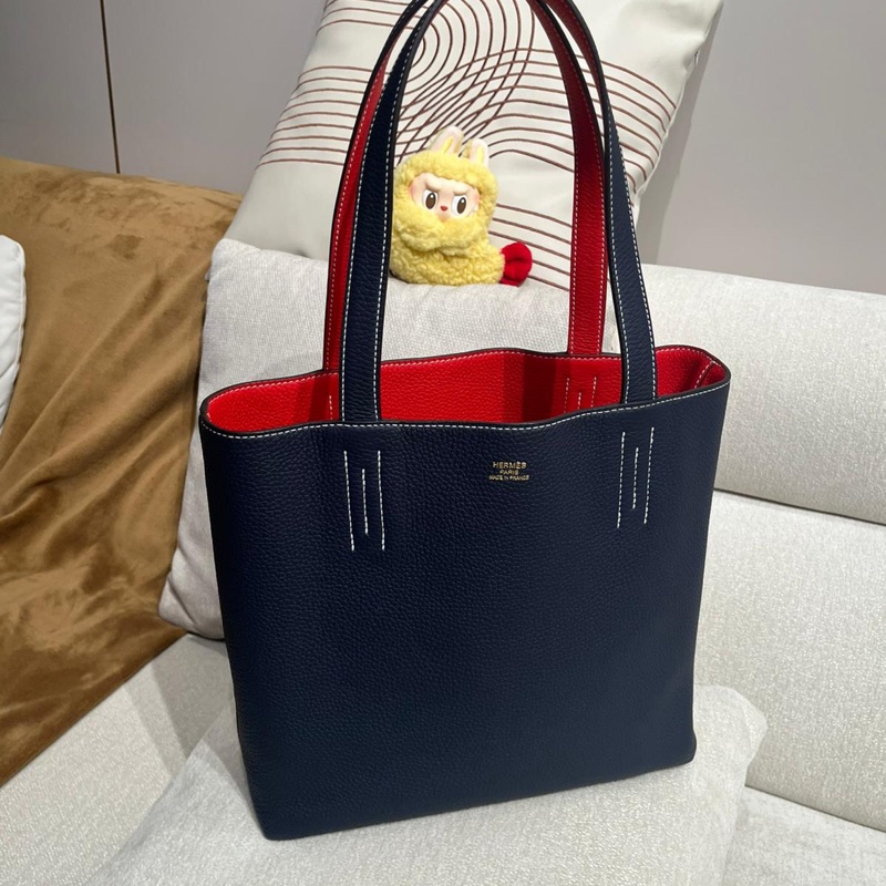 Hermes Double sens 28 tote bag STAMP X-5