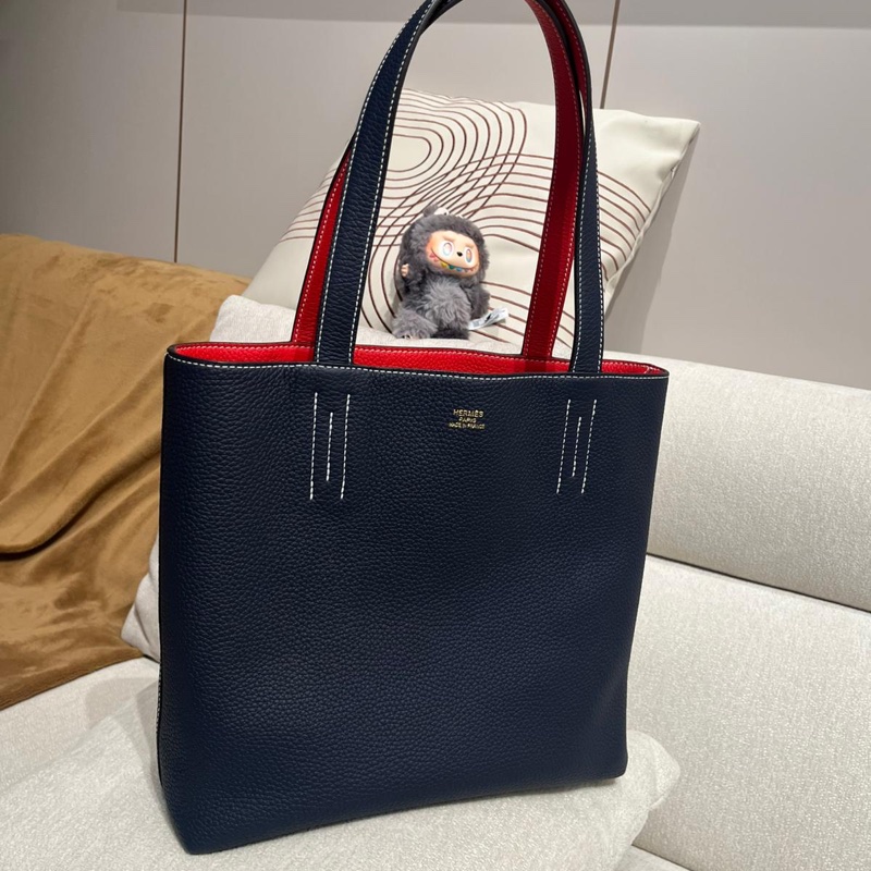 Hermes Double sens 28 tote bag STAMP X-8