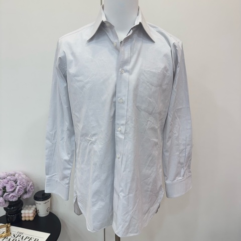 Celine 簡約淺藍色長袖襯衫👔 Vintage 二手 中古