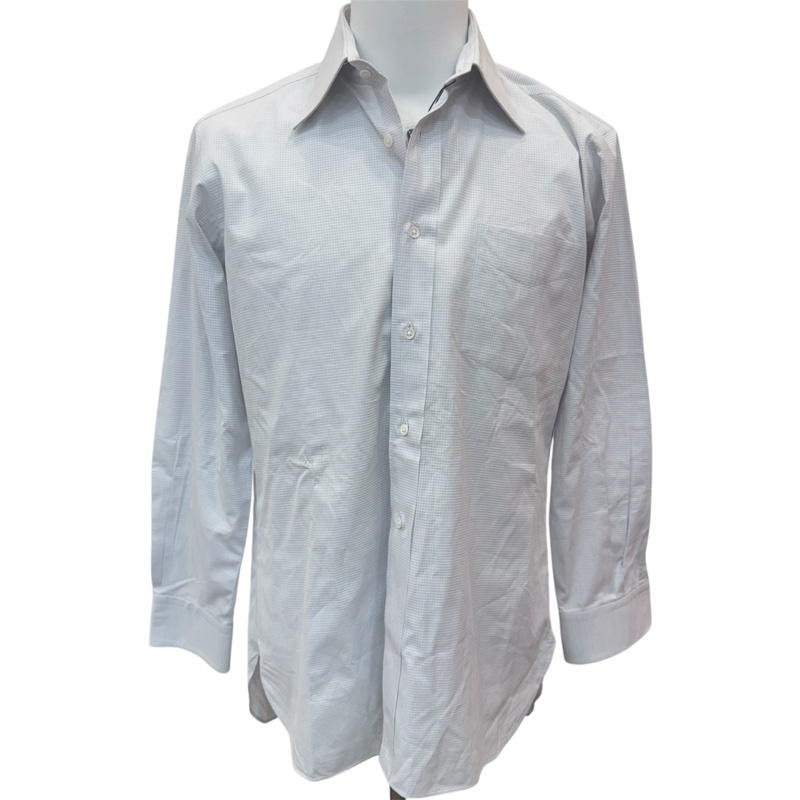 Celine 簡約淺藍色長袖襯衫👔 Vintage 二手 中古-1