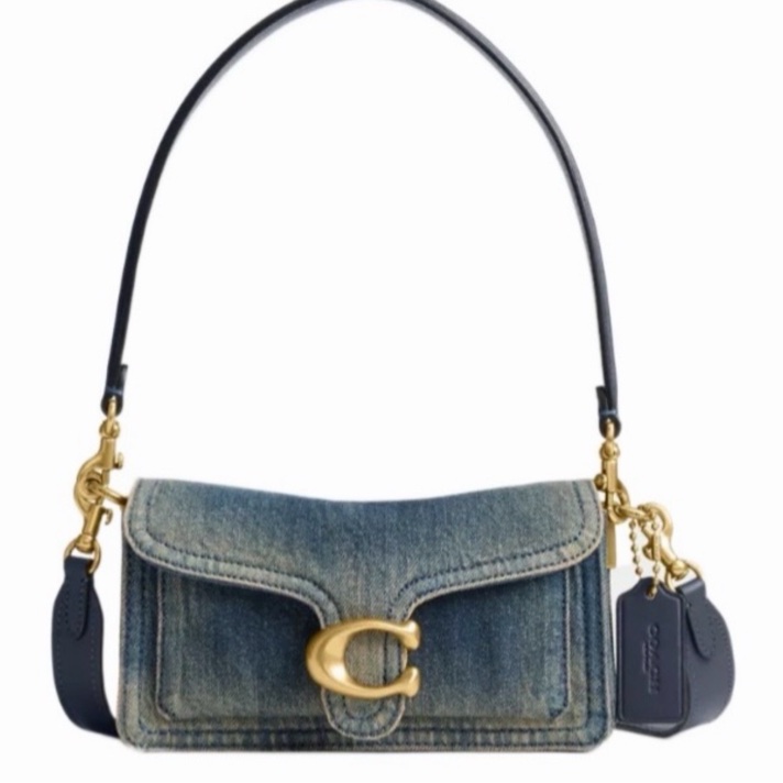 Coach 女士 翻蓋單肩包均碼碼20cm*7cm*11cm-4