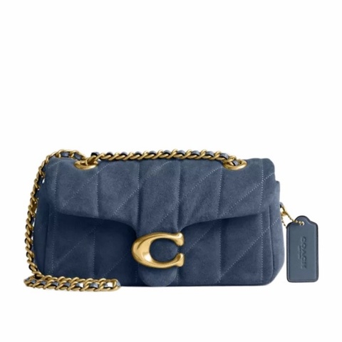 Coach 女士 Tabby 20 絎縫單肩包均碼碼19.6cm*6.9cm*10.7cm