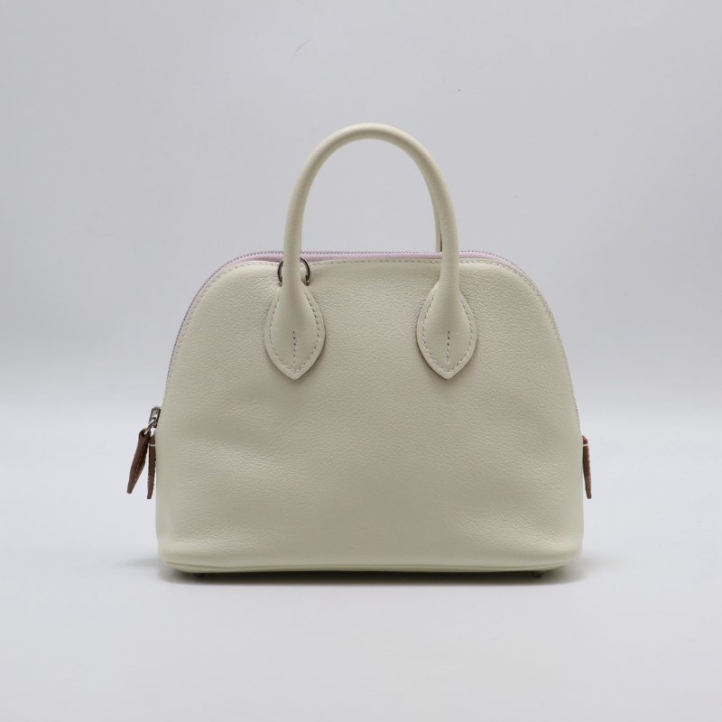 HERMES Mini bolide - 蘑菇白/夢幻紫/金棕 B-1