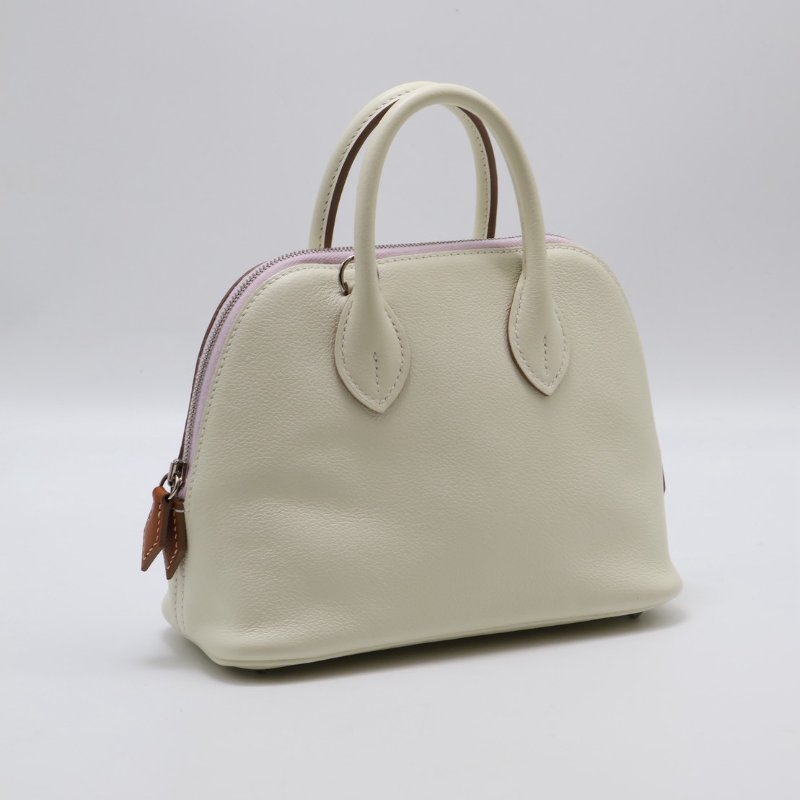 HERMES Mini bolide - 蘑菇白/夢幻紫/金棕 B-2