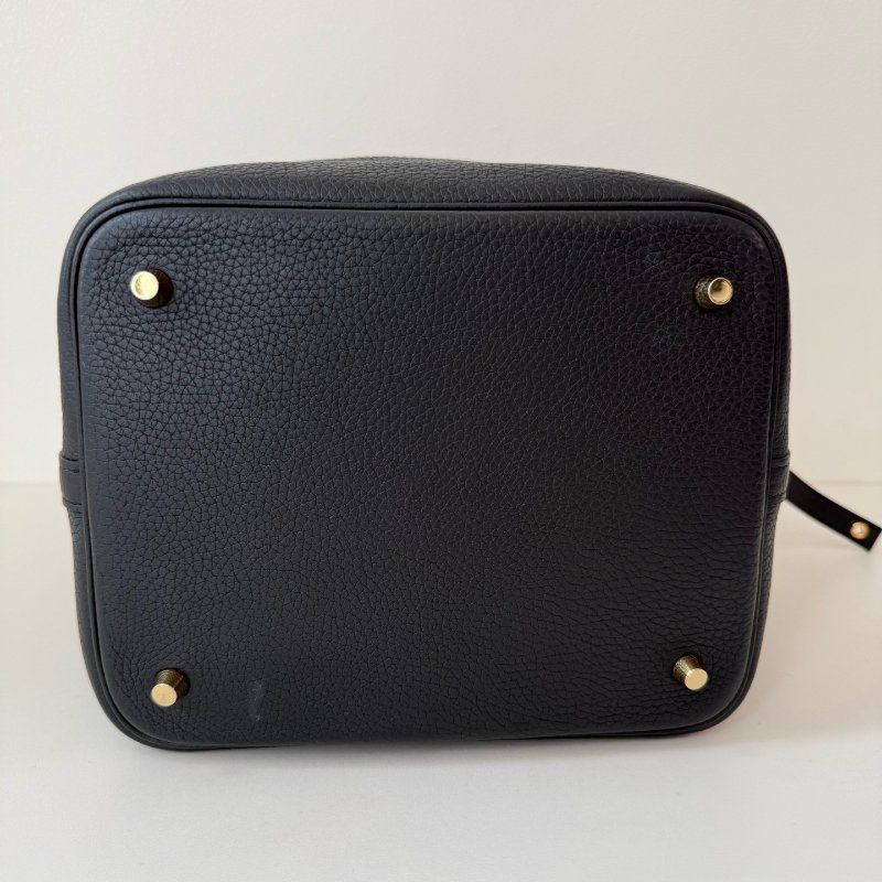 Hermes 爱马仕菜篮子 22寸  黑金Z刻 2021年-5