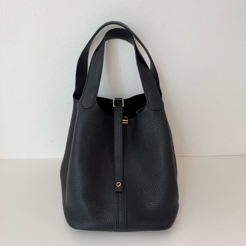 Hermes 爱马仕菜篮子 22寸  黑金Z刻 2021年-7