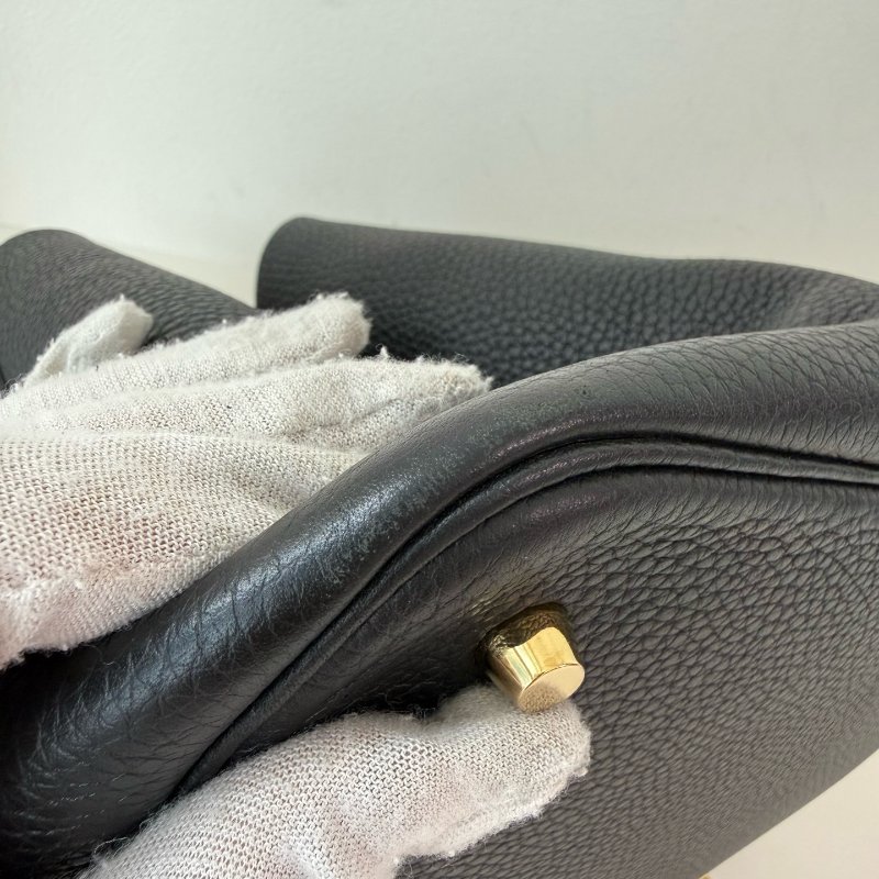 Hermes 爱马仕菜篮子 22寸  黑金Z刻 2021年-14