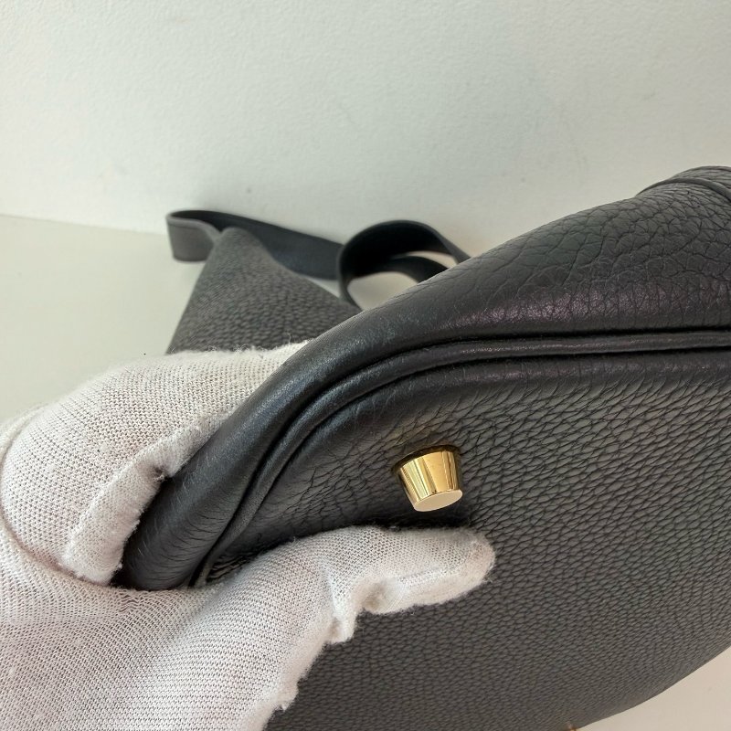 Hermes 爱马仕菜篮子 22寸  黑金Z刻 2021年-15