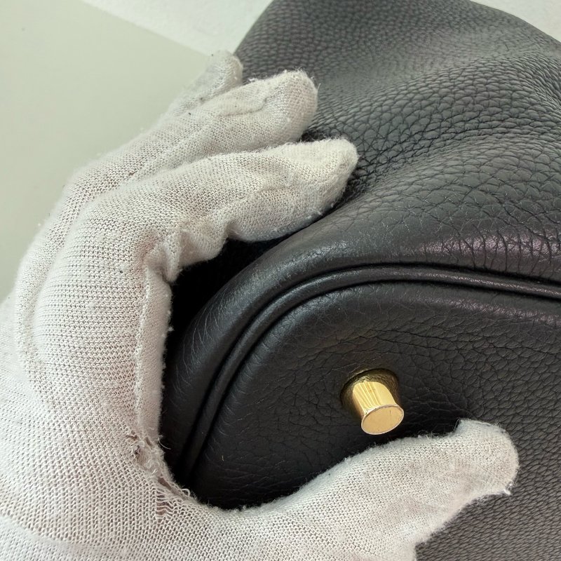 Hermes 爱马仕菜篮子 22寸  黑金Z刻 2021年-16