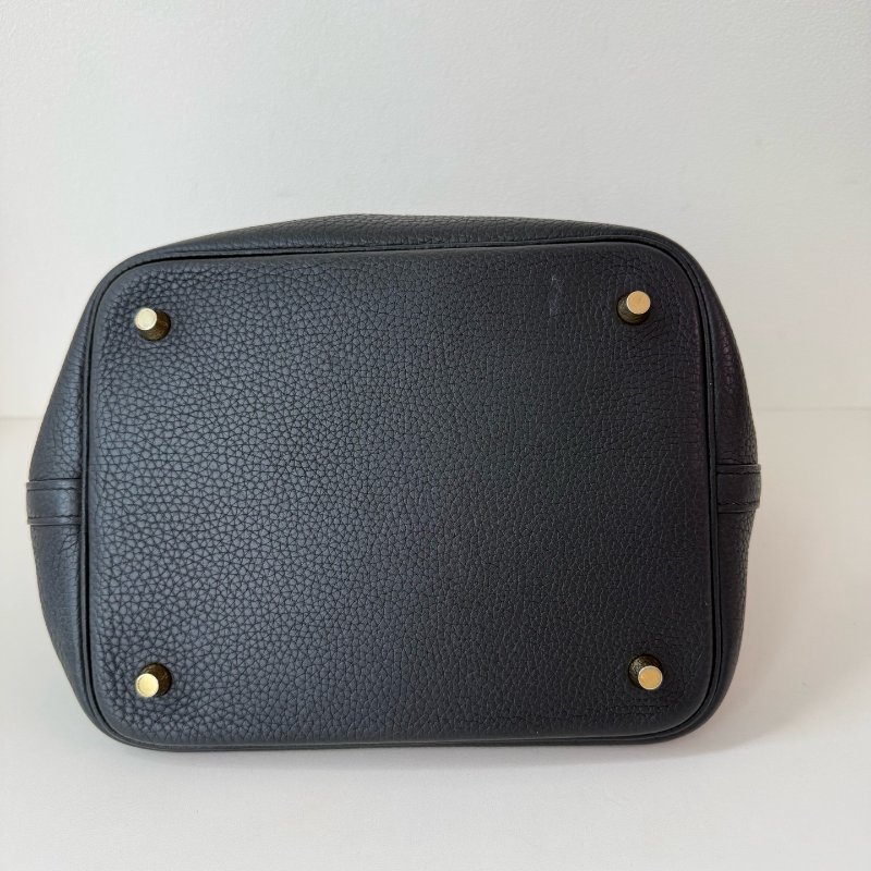 Hermes 爱马仕菜篮子 22寸  黑金Z刻 2021年-17