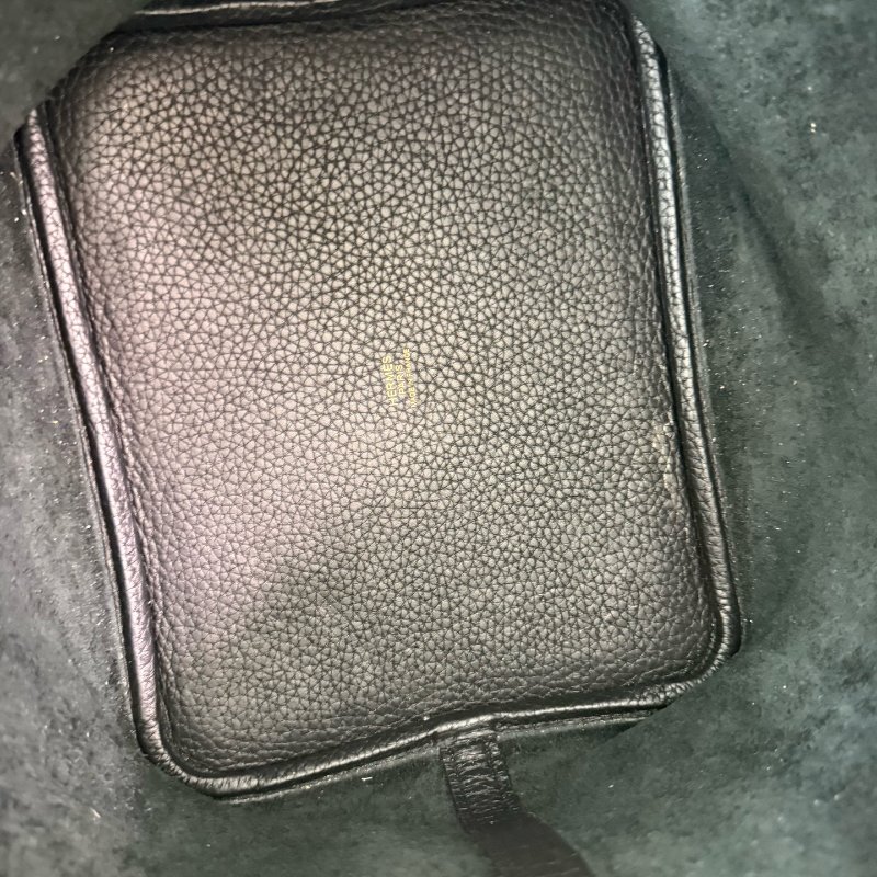 Hermes 爱马仕菜篮子 22寸  黑金Z刻 2021年-23