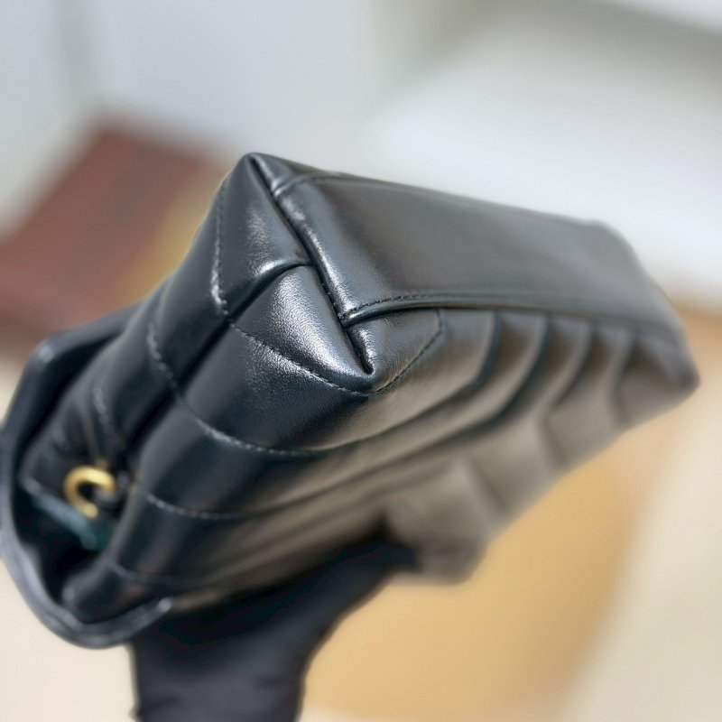 （絕版款 現貨最後一顆✨）🏷YSL 聖羅蘭．Loulou Toy 方胖子-6