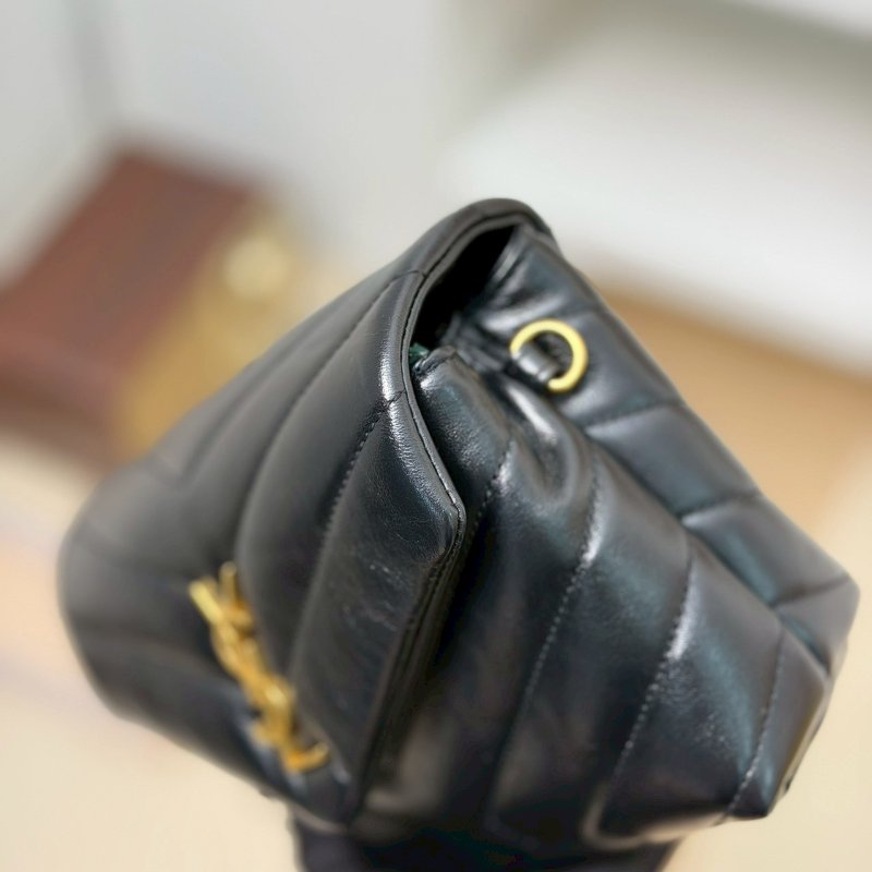 （絕版款 現貨最後一顆✨）🏷YSL 聖羅蘭．Loulou Toy 方胖子-9