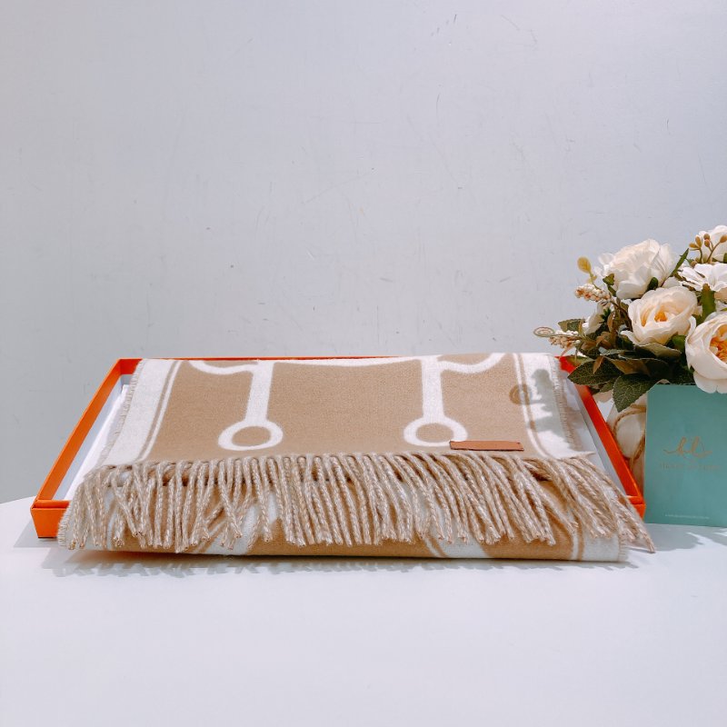 TW4733 Hermes 愛馬仕100%羊絨圍巾 Casaque Mors Scarf 30 x 160 cm-0