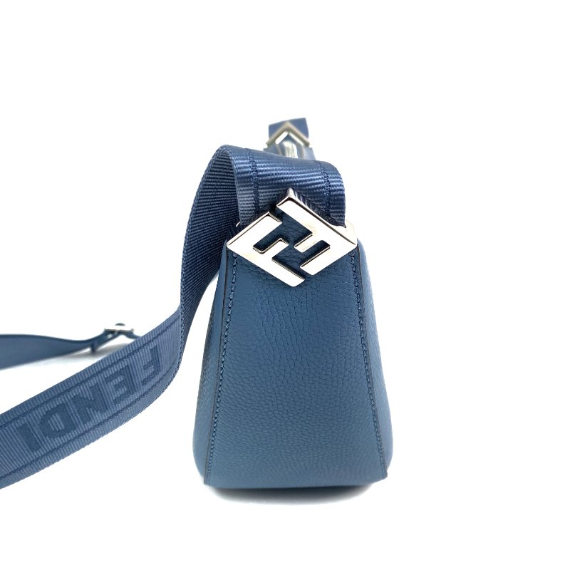 △ Fendi 芬迪 Melon Blue Calfskin Shoulder Bag 7VA635 藍色小牛皮肩背袋 -267000374-4