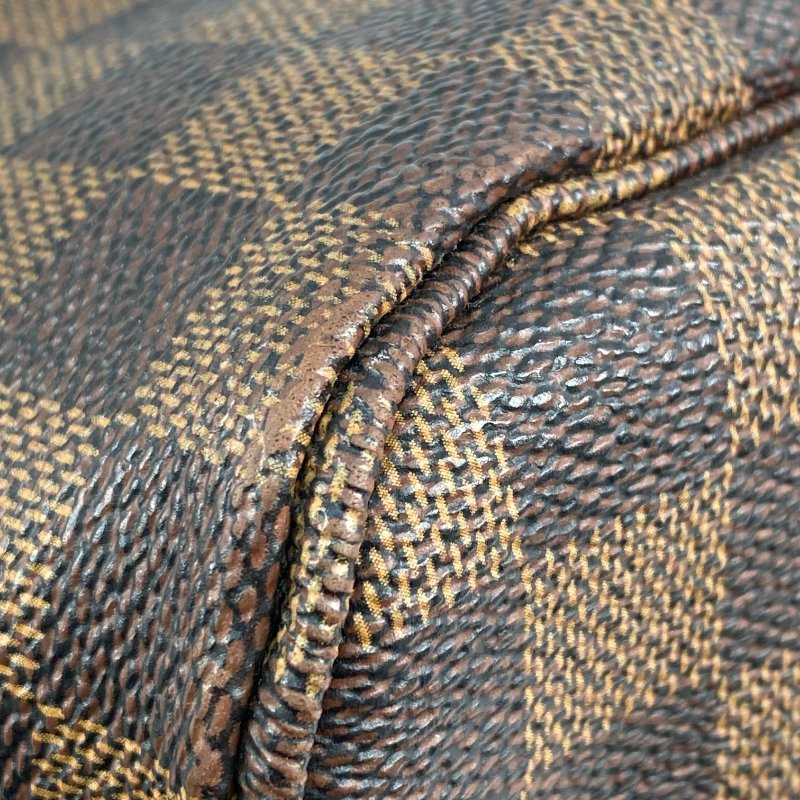 △ Louis Vuitton 路易威登 Neverfull Brown Coated Canvas Damier Tote Bag N51105 啡色塗層帆布經典棋盤格紋托特袋 N51105 -267000651-8