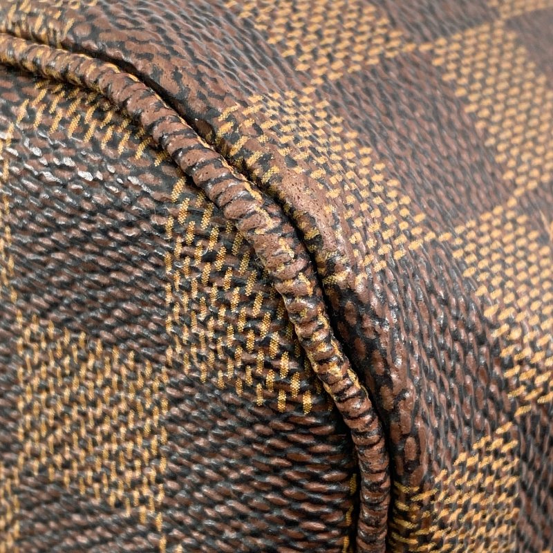 △ Louis Vuitton 路易威登 Neverfull Brown Coated Canvas Damier Tote Bag N51105 啡色塗層帆布經典棋盤格紋托特袋 N51105 -267000651-9