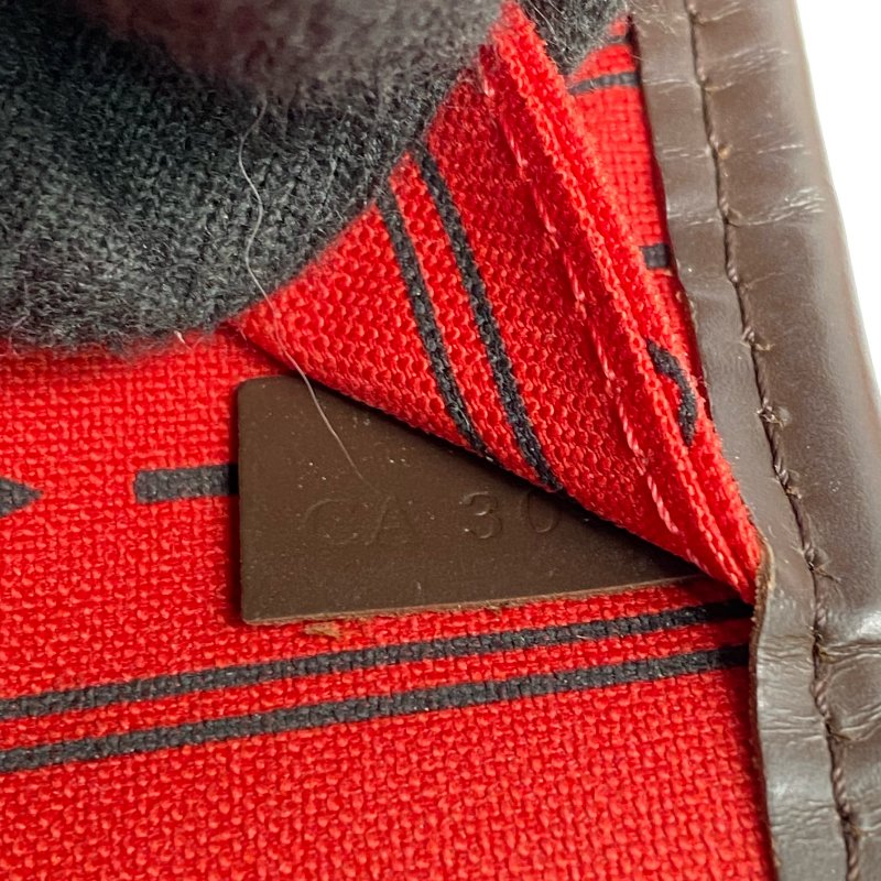 △ Louis Vuitton 路易威登 Neverfull Brown Coated Canvas Damier Tote Bag N51105 啡色塗層帆布經典棋盤格紋托特袋 N51105 -267000651-17