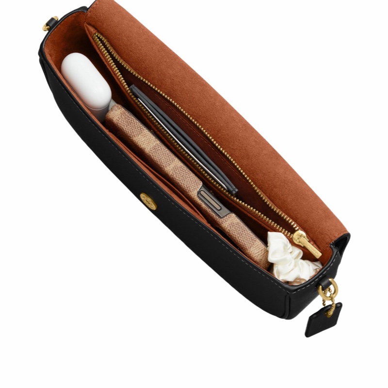 Coach 女士 Brook 翻蓋鏈條包均碼碼23.5cm*4.5cm*12cm-5