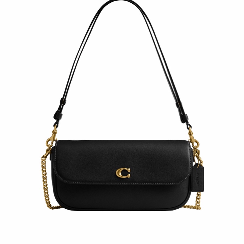 Coach 女士 Brook 翻蓋鏈條包均碼碼23.5cm*4.5cm*12cm-6