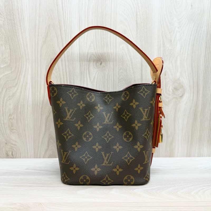 LV原花金釦ALL In BB手提斜背包 M12925-4