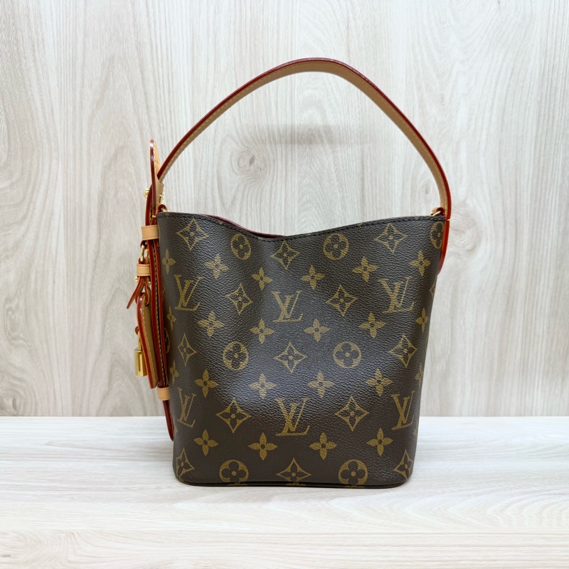 LV原花金釦ALL In BB手提斜背包 M12925-5