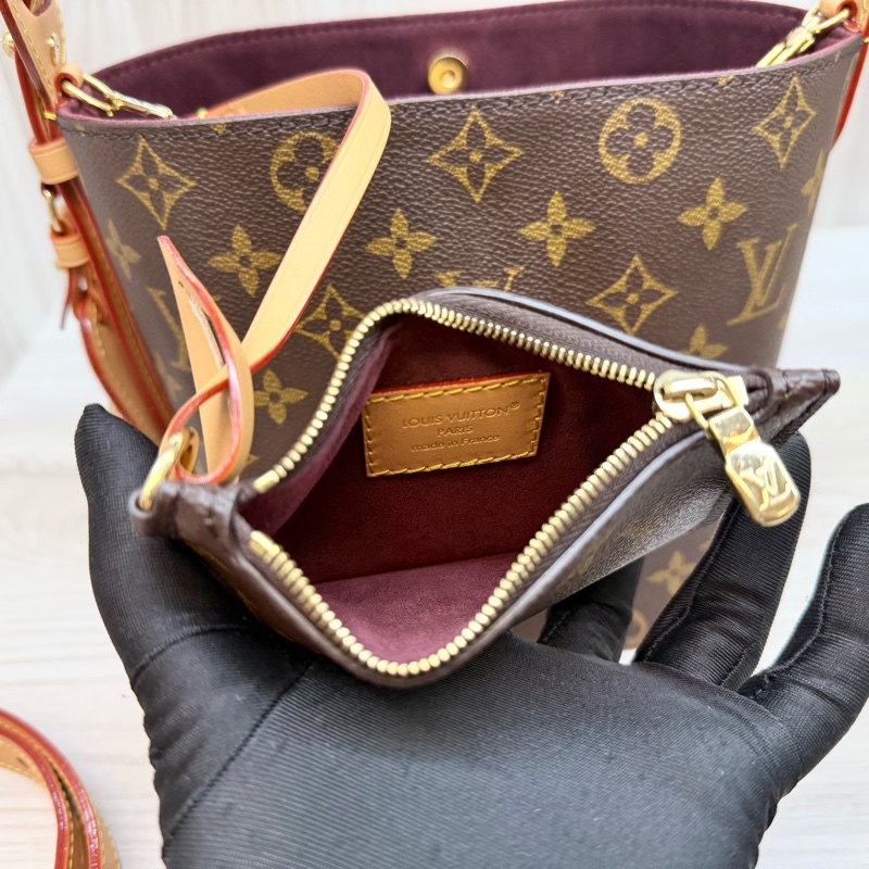 LV原花金釦ALL In BB手提斜背包 M12925-12