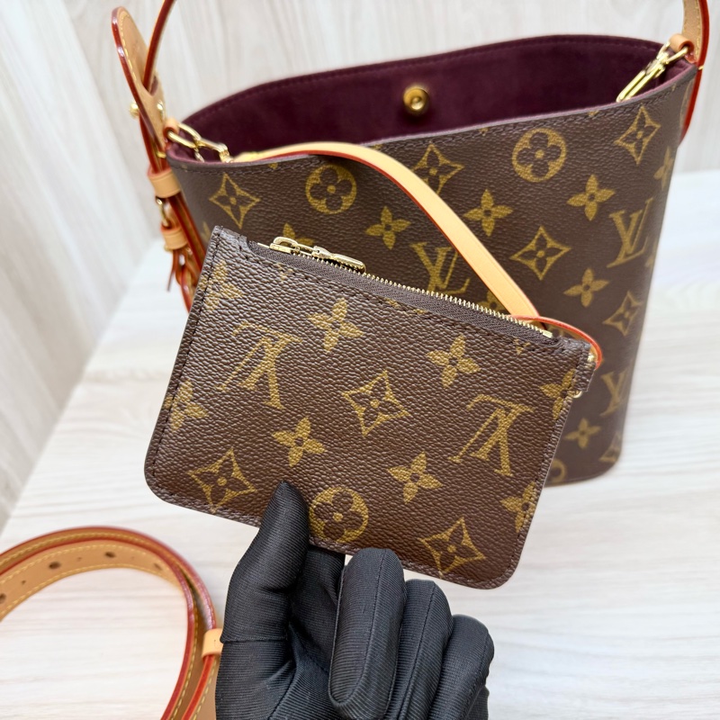 LV原花金釦ALL In BB手提斜背包 M12925-14