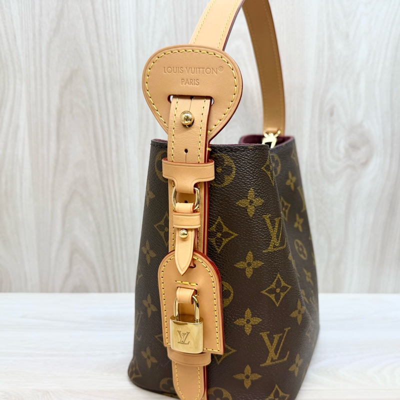 LV原花金釦ALL In BB手提斜背包 M12925-16