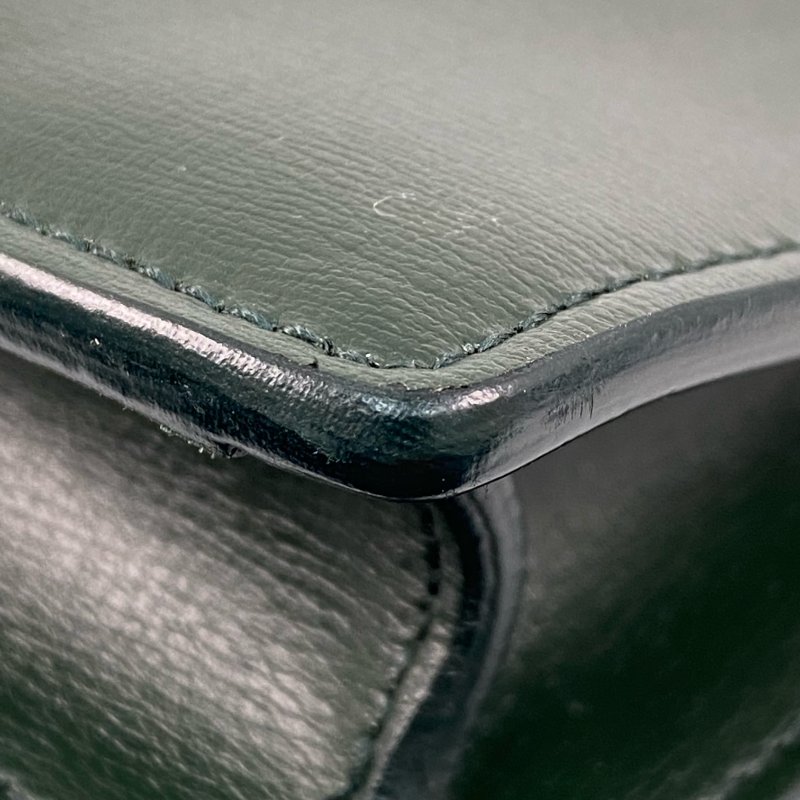 △ Saint Laurent 聖羅蘭 Sunset Green Calfskin Chain Shoulder Bag 綠色小牛皮鏈條肩背袋 -267001391-11