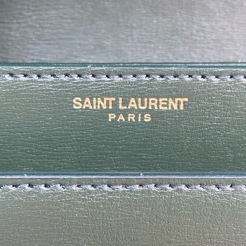 △ Saint Laurent 聖羅蘭 Sunset Green Calfskin Chain Shoulder Bag 綠色小牛皮鏈條肩背袋 -267001391-15